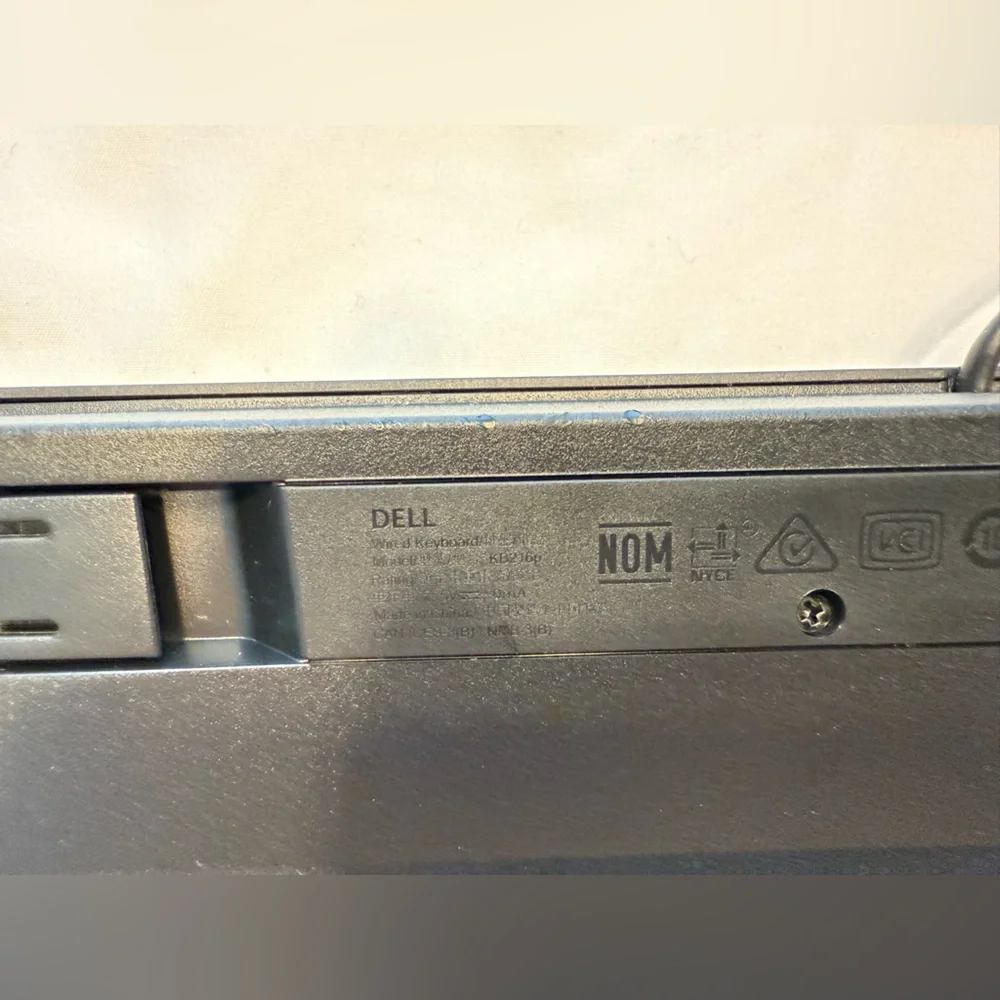 Dell Keyboard KB216p and Mouse MS116 Wired Combo